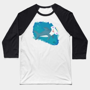 Archangel Gabriel - Hammerhead Shark Baseball T-Shirt